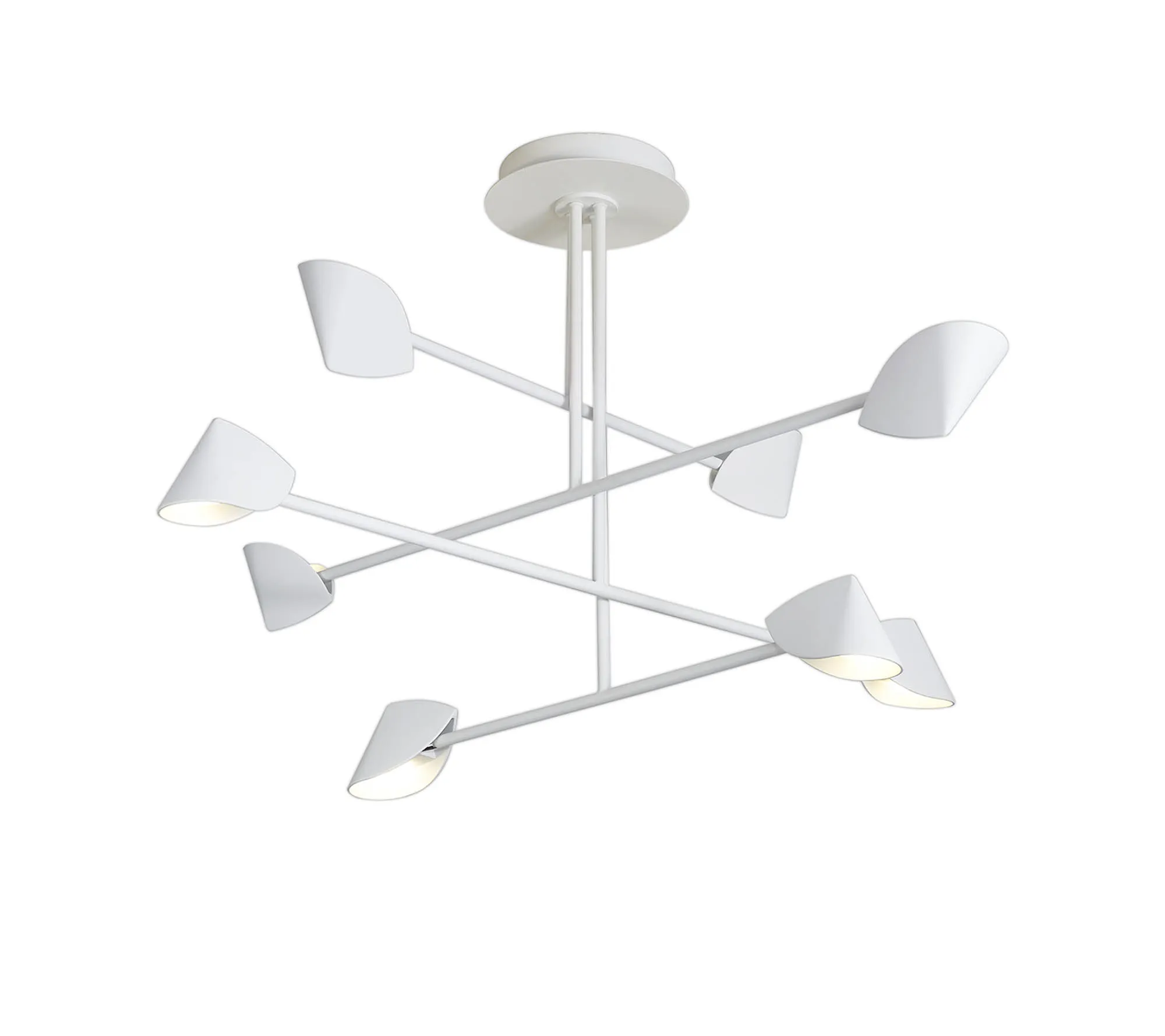 Capuccina White Ceiling Lights Mantra Semi Flush Fittings Capuccina White Ceiling Lights Mantra Semi Flush Fittings